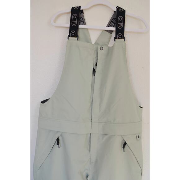 Airblaster Glacier Series Hot Bib Snow Pants Sage Size XL - Picture 2 of 7